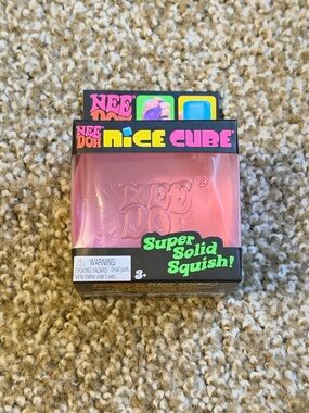 Nee Doh Nice Cube - Pink